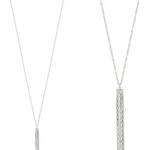The Multi Chain Tassel Necklace