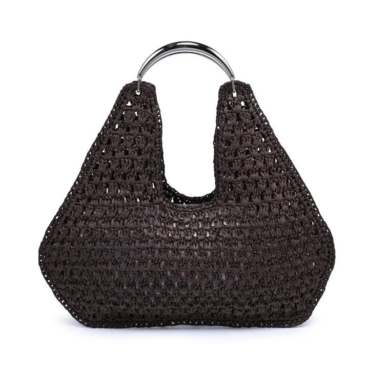 The Iris Woven Hobo Bag