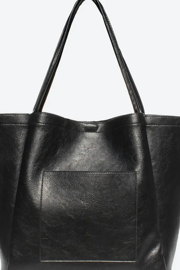 The Tote-Ally Essential Vegan Leather Bag