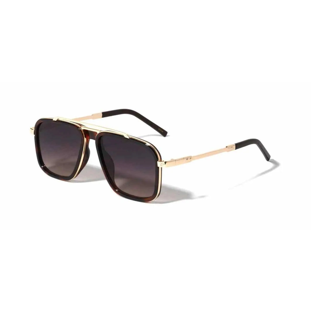 Modern Squared Aviator Sunglasses