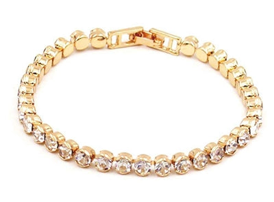 The Gold Rhinestone Bracelet