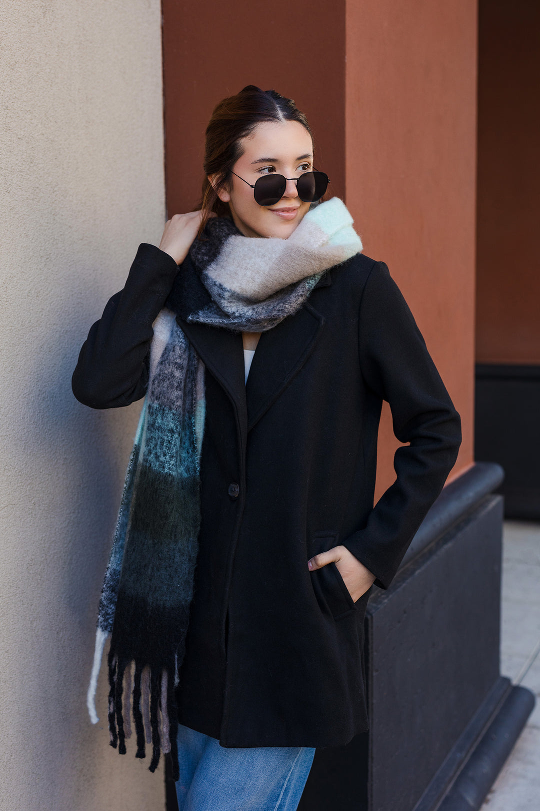 The Cozy Breeze Oversized Fringe Scarf