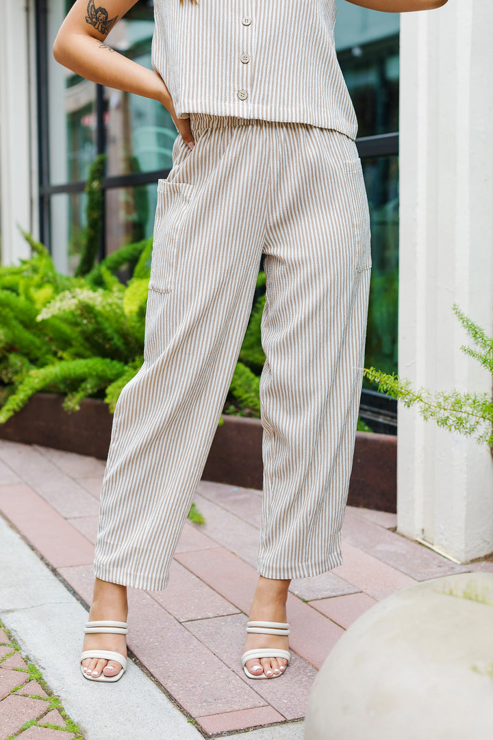 The Malibu Striped Pants