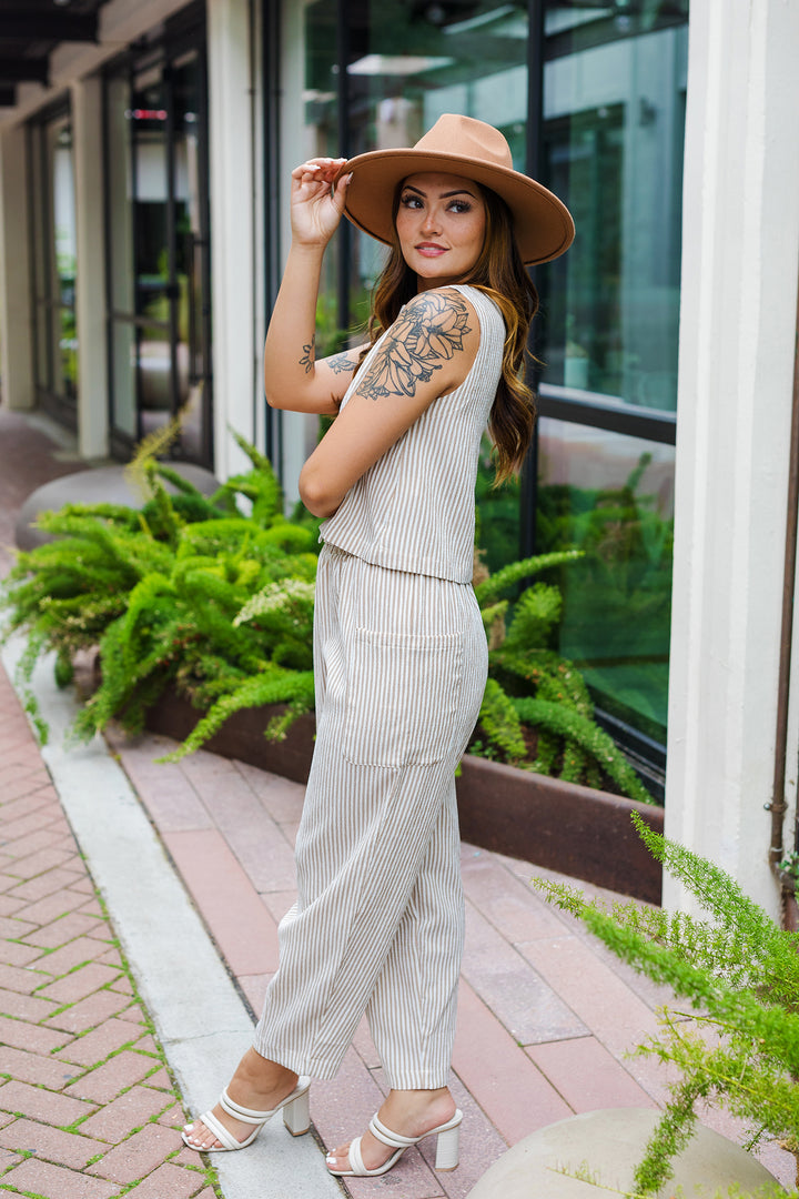 The Malibu Striped Pants