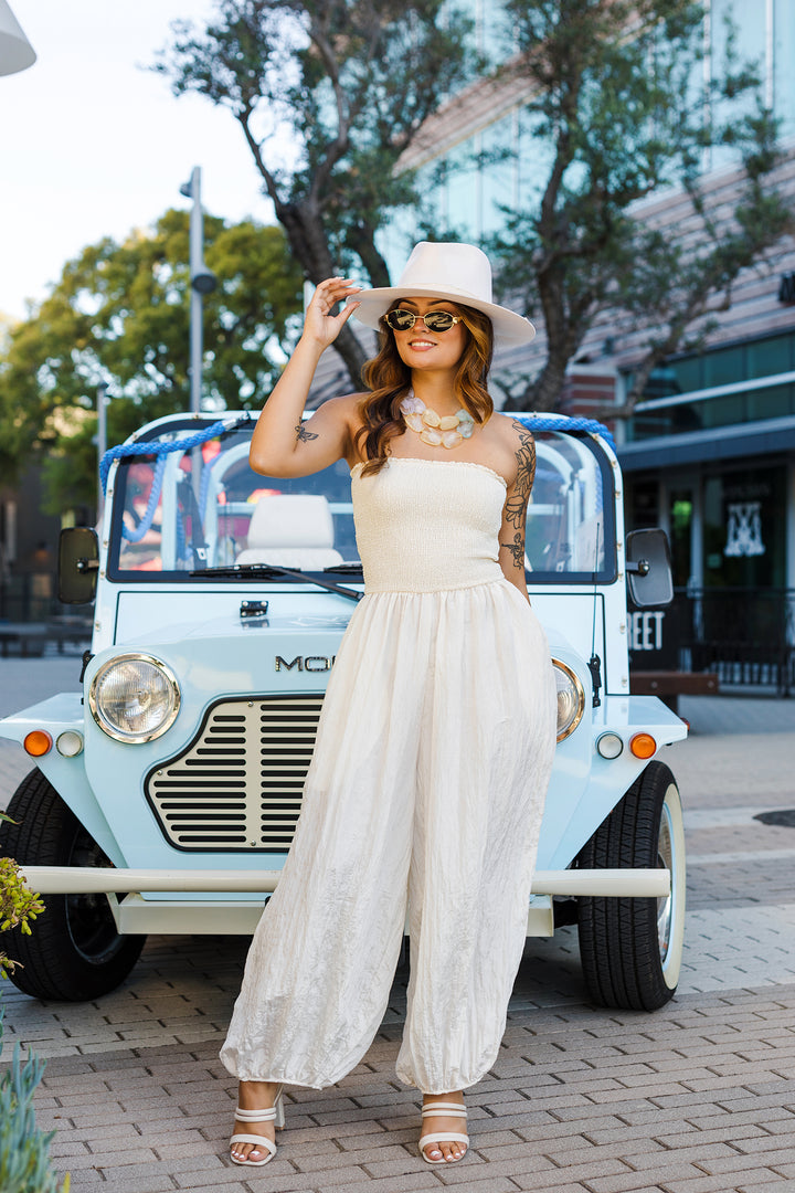 The Barefoot in Bali Harem Jumpsuit