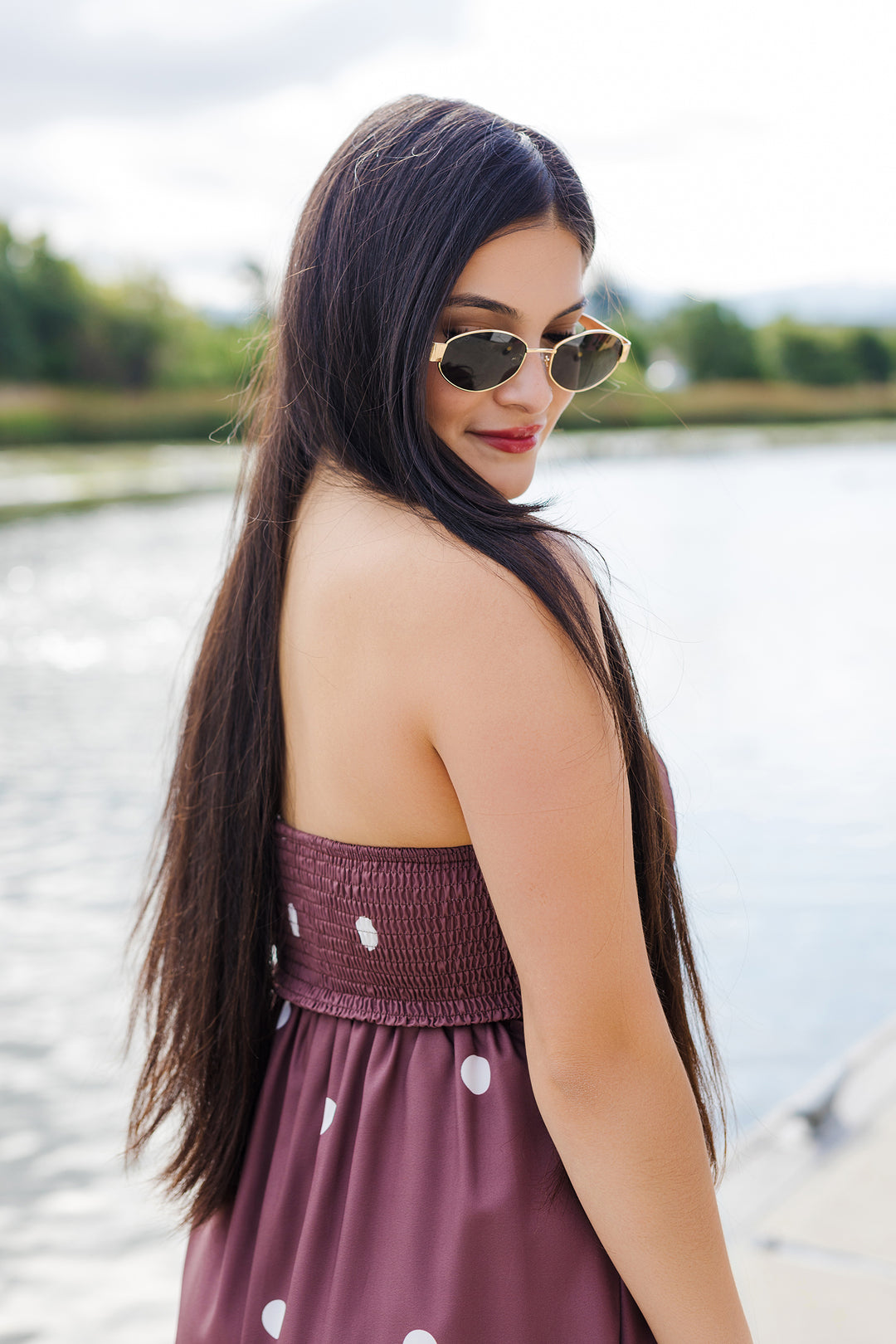 The Spot On Strapless Mini Dress