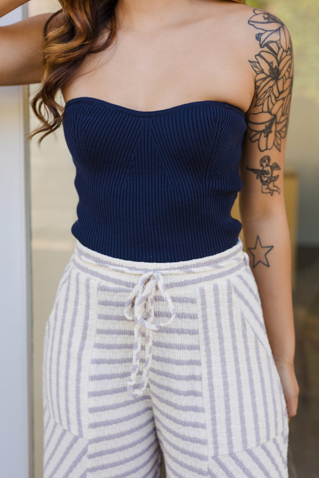The Heart Eyes Knit Tube Top
