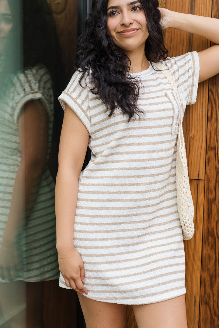 The Stripe & Go T-Shirt Dress