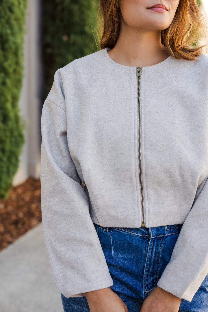 The Overcast Pleated Jacket