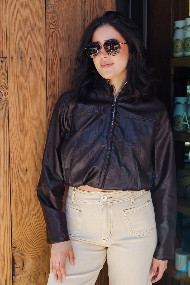 The Sideways Glance Washed Wide Leg Pants