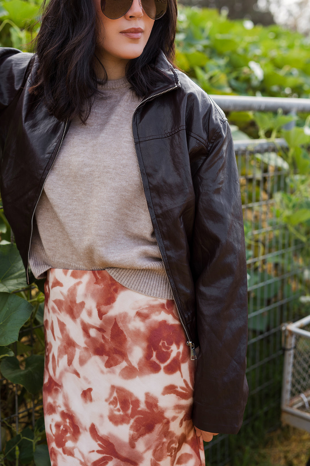 The Fresh For Fall Soft Faux Leather Bomber Jacket