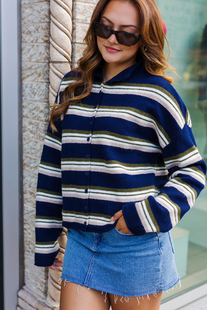 The Monday Book Club Knit Cardigan