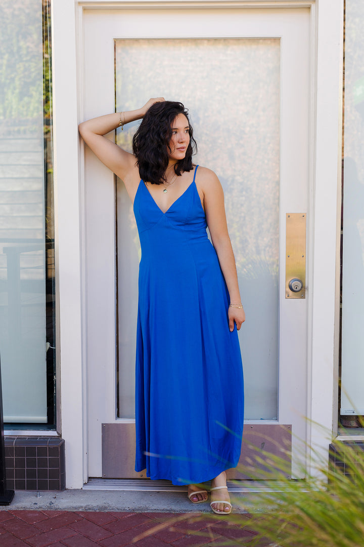 The Molly Open Back Maxi Dress