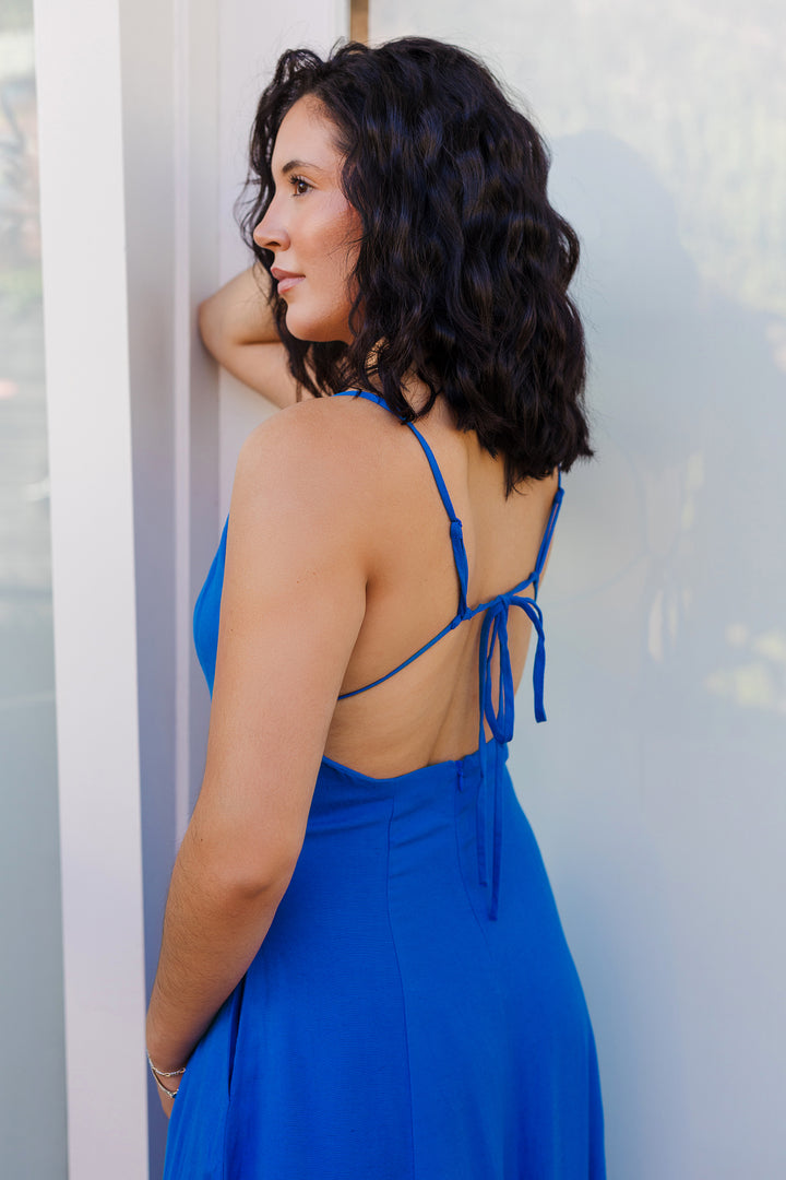 The Molly Open Back Maxi Dress