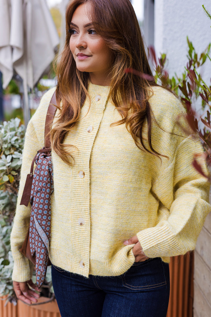 The Monica Button Front Cardigan Sweater