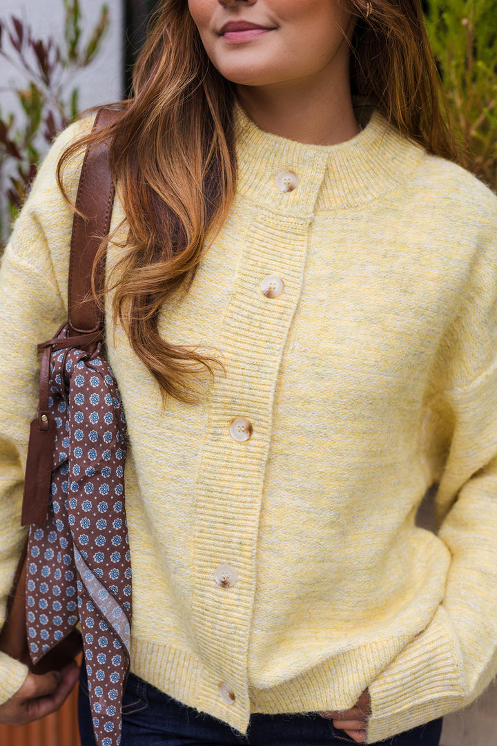 The Monica Button Front Cardigan Sweater