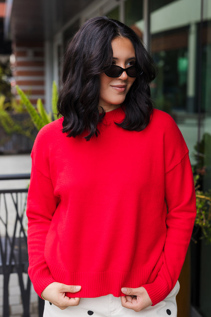 The Jasmine Super Soft Crew Neck Sweater