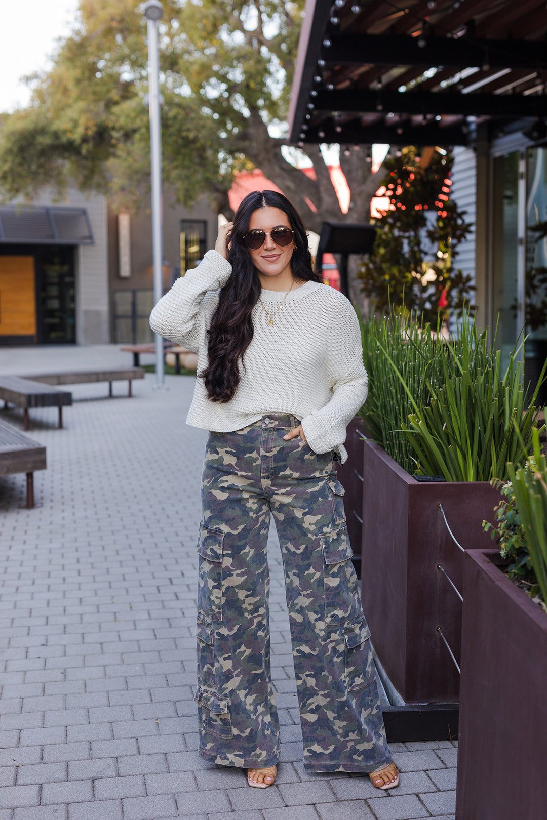 The Greta Round Neck Sweater Knitted Top