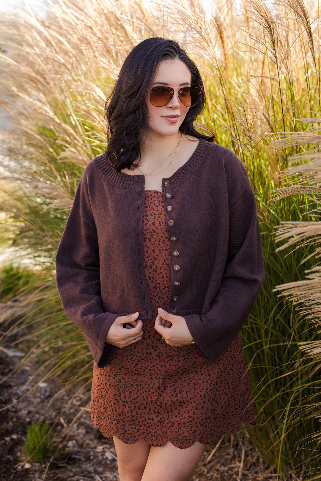 The Misty Morning Cardigan Top
