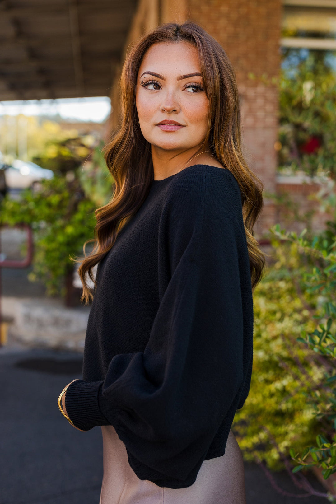 The Shoreline Knit Dolman Sleeve Pullover