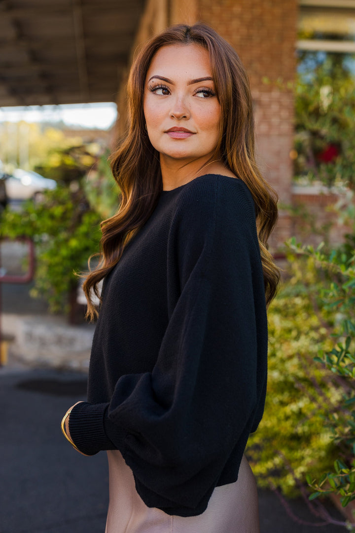 The Shoreline Knit Dolman Sleeve Pullover