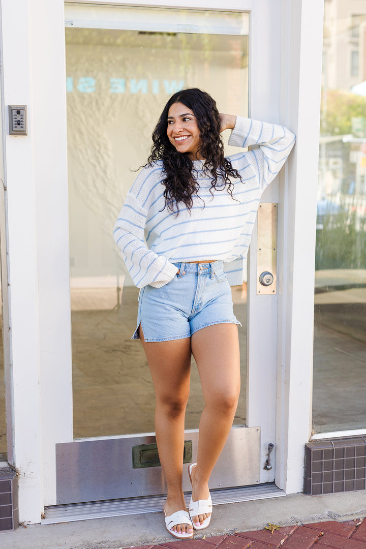 The Marthas Vineyard Striped Summer Sweater