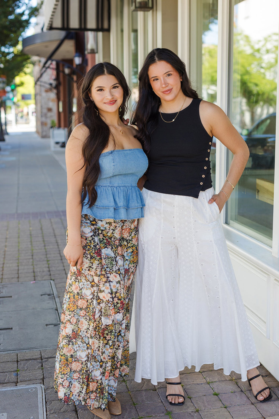 The Garden of Mystery Floral Print Maxi Skirt