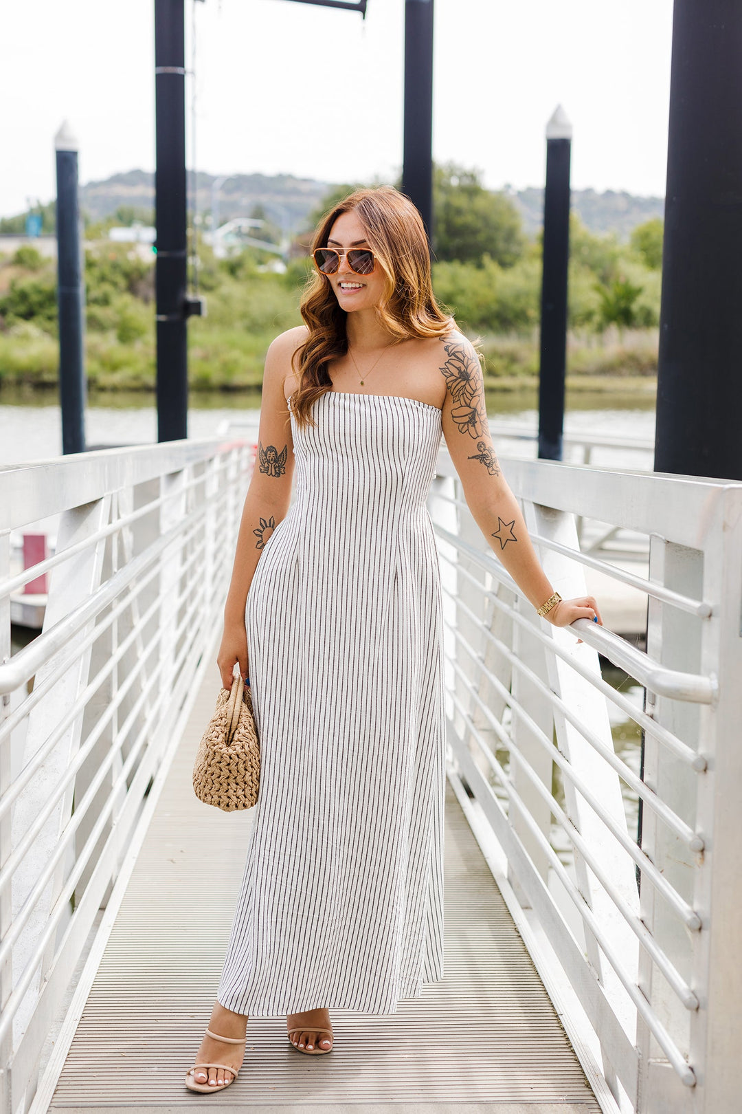 The Rules of the Runway Strapless Maxi Dress