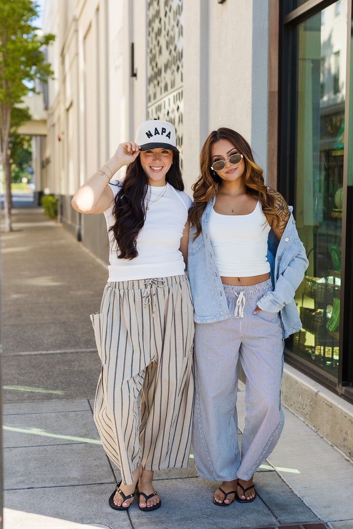 The Easy Days Cropped Barrel Pants