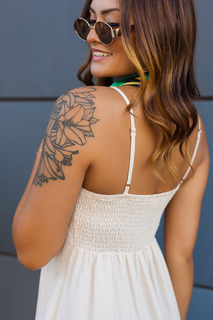 The Honey & Oat Sundress