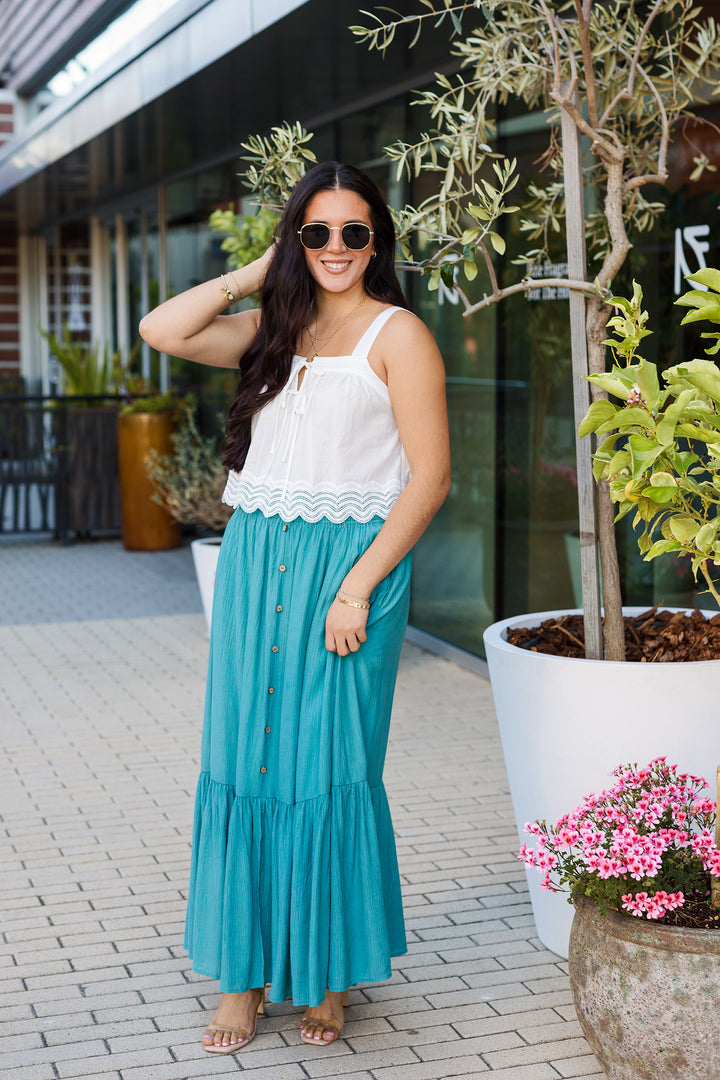 The Always You Tiered Maxi Skirt