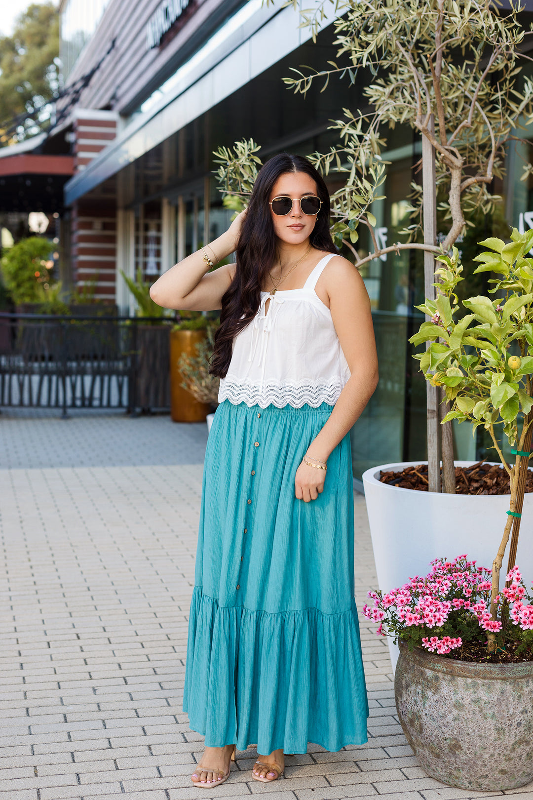 The Always You Tiered Maxi Skirt