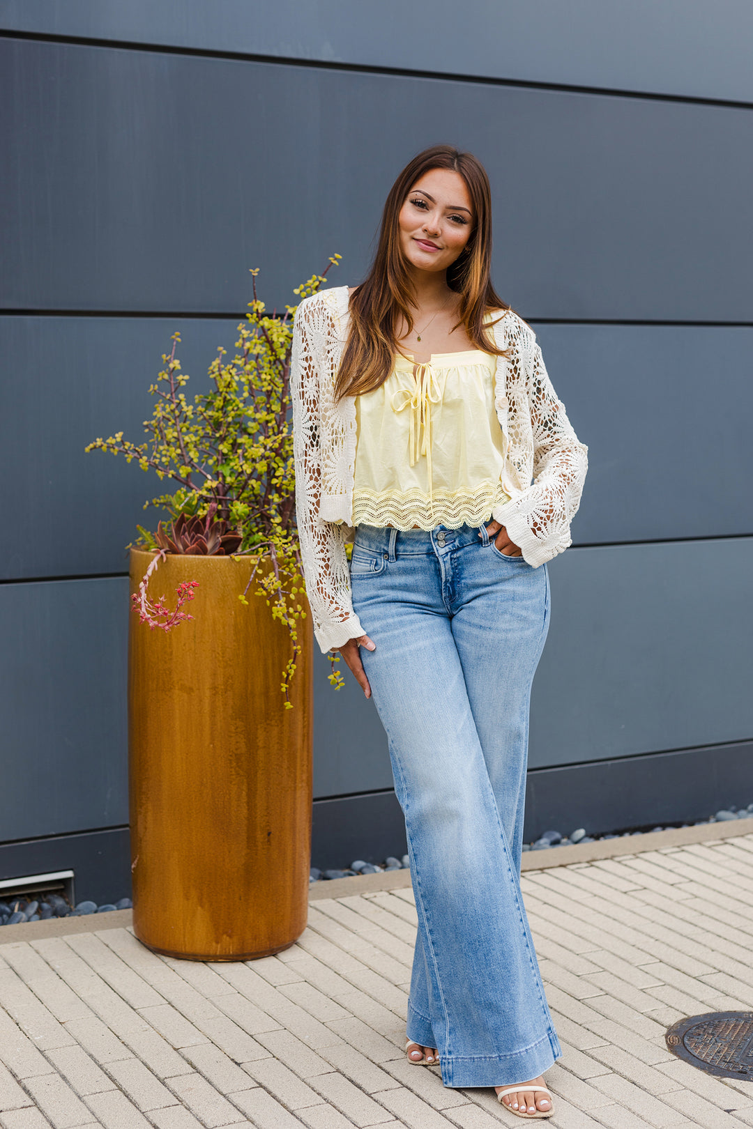 The Summer Flowers Crochet Cardigan