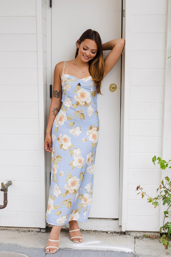 The Skies In Bloom Maxi Dress