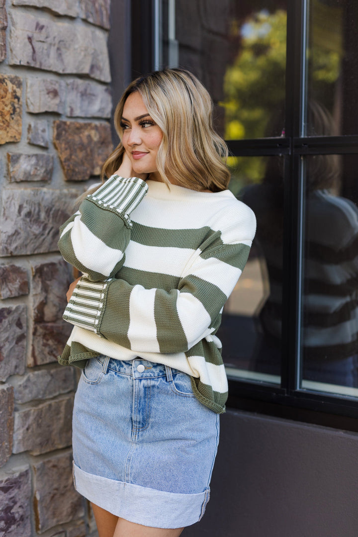 The Flip Side Striped Sweater