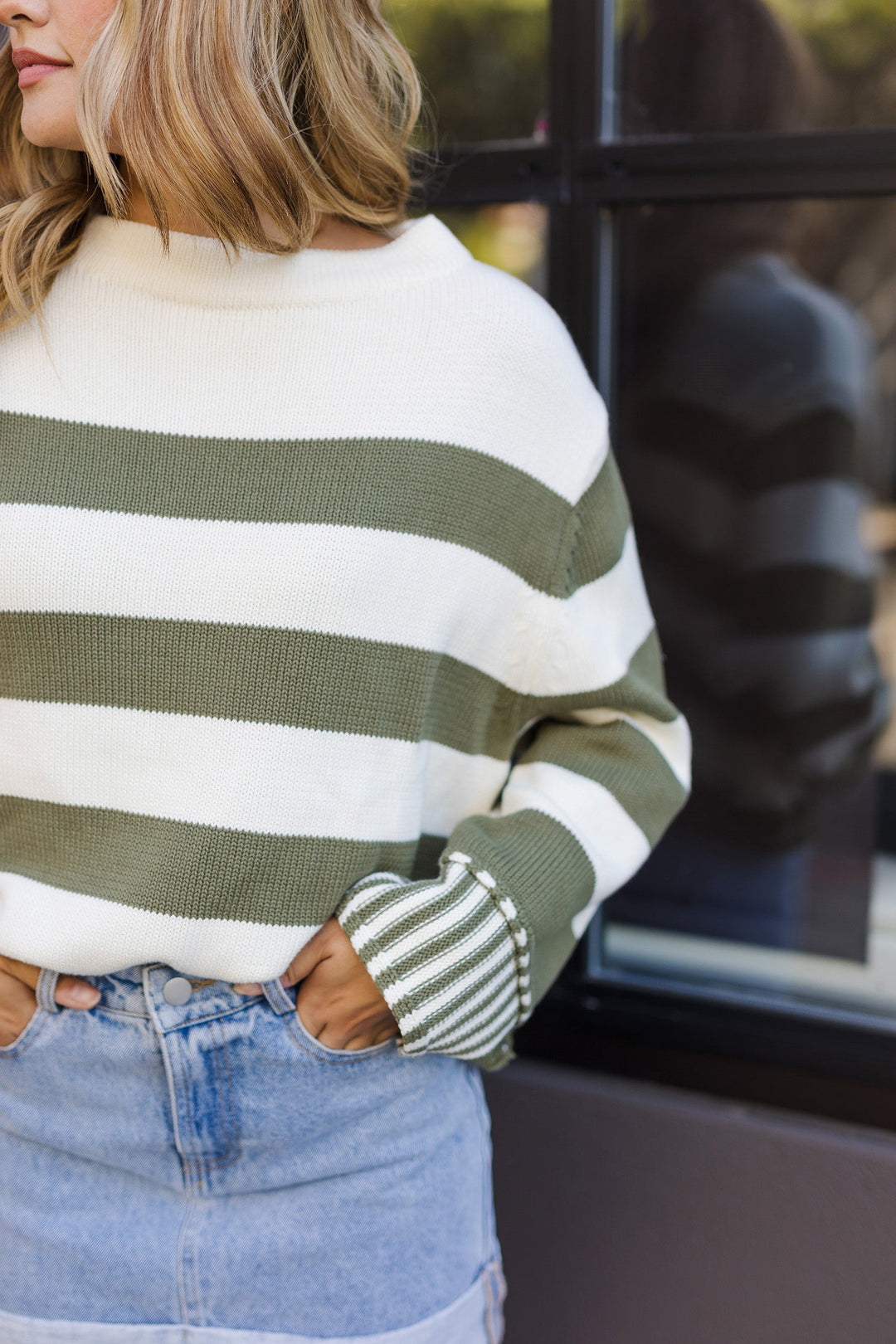 The Flip Side Striped Sweater