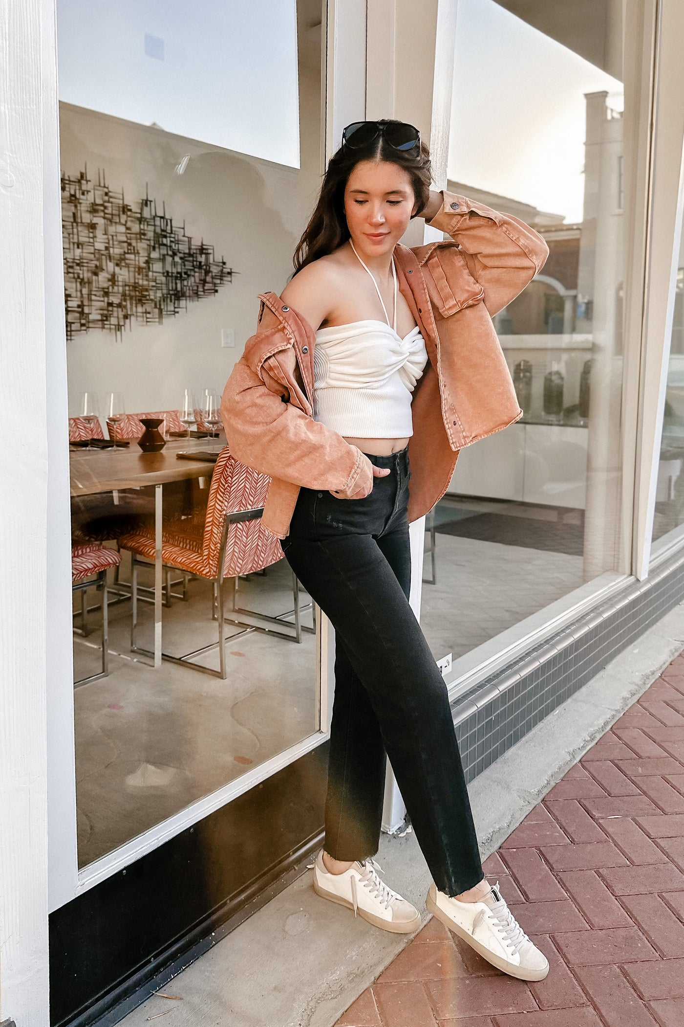The Best Intentions Black Mid Rise Step Hem Jeans