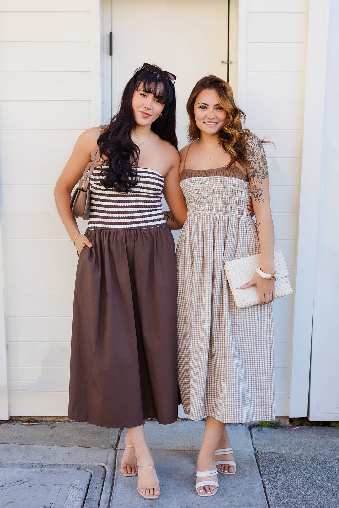 The Sweet Home Alabama Gingham Midi Dress