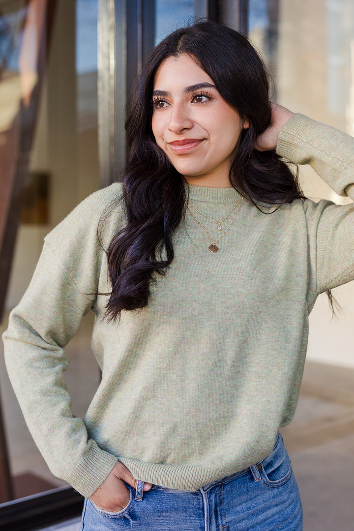 The Sutton Soft Knit Crewneck Sweater