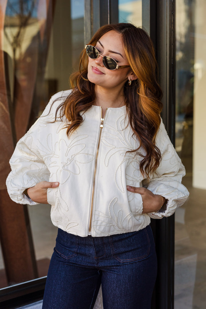 The Feminine Fighter Pilot Bomber Jacket