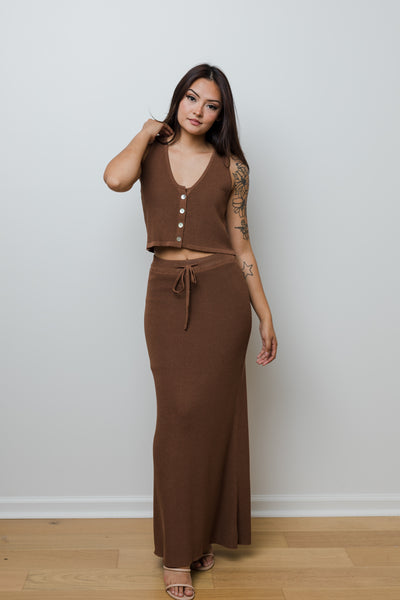 The Make Your Move Knit Maxi Skirt