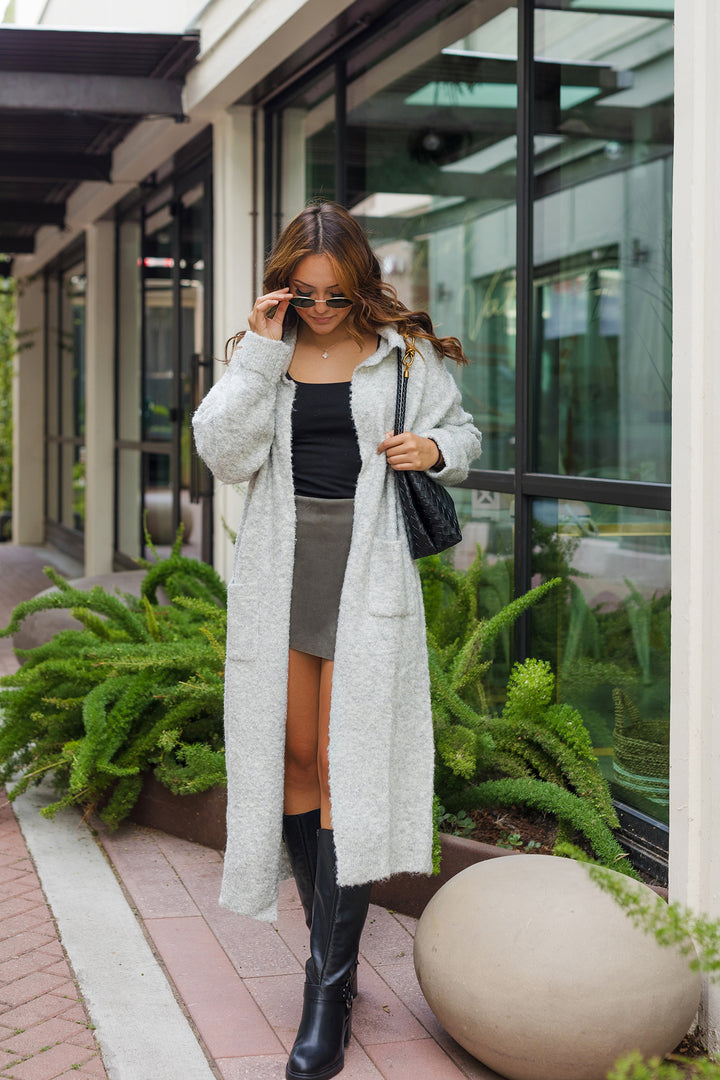 The Keeping You Close Soft Knit Cardigan Duster