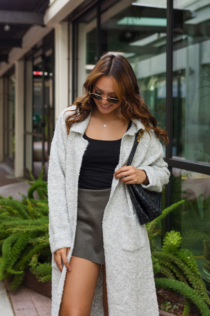 The Keeping You Close Soft Knit Cardigan Duster
