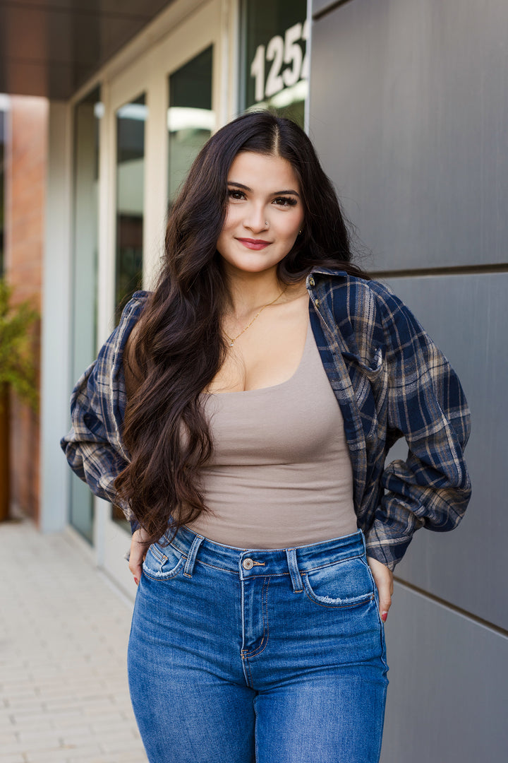 The Fall Layers Plaid Soft Flannel Shirt