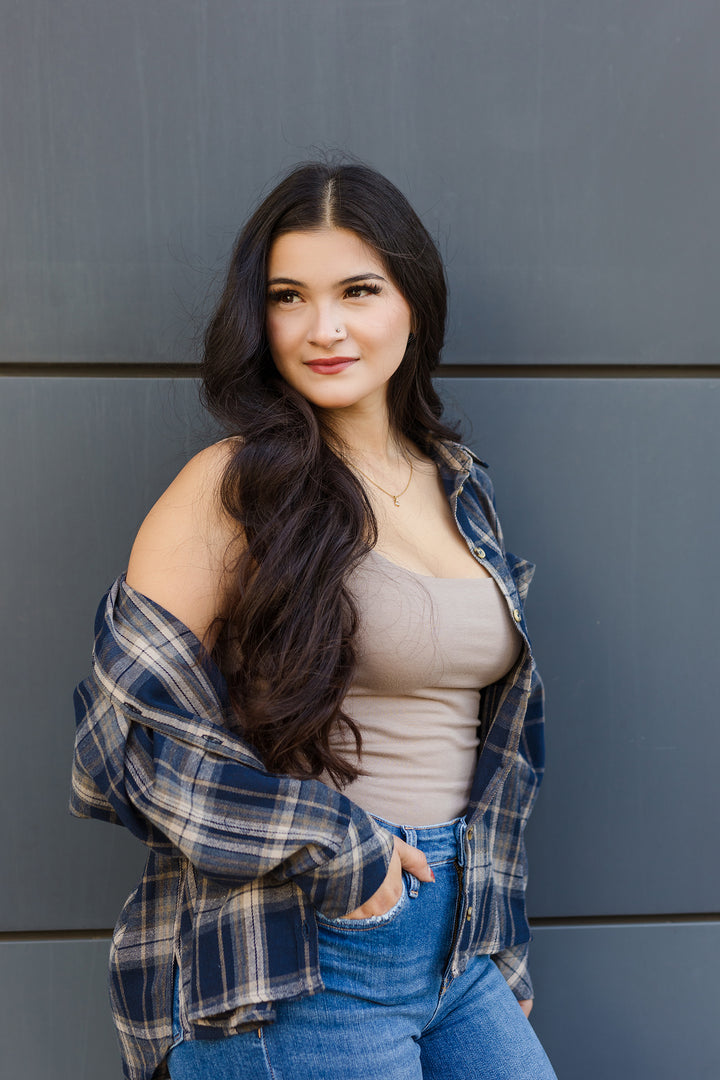 The Fall Layers Plaid Soft Flannel Shirt