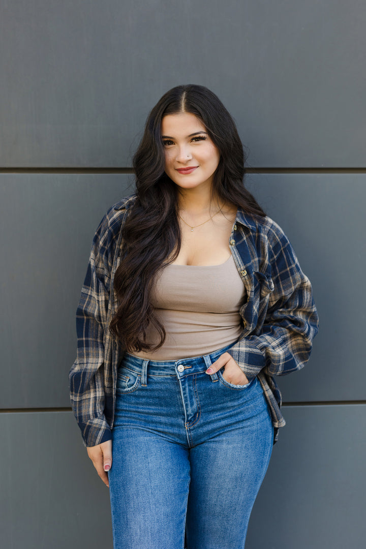 The Fall Layers Plaid Soft Flannel Shirt