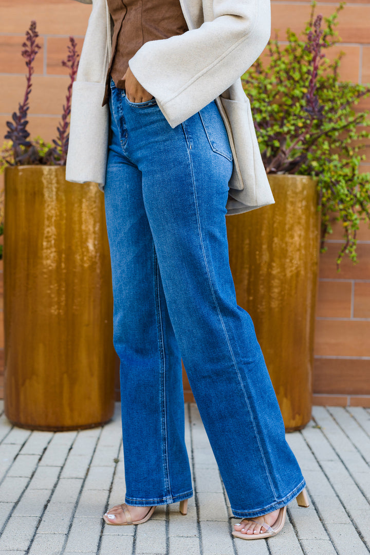 The Lover Girl 90's Super High Rise Wide Leg Jeans