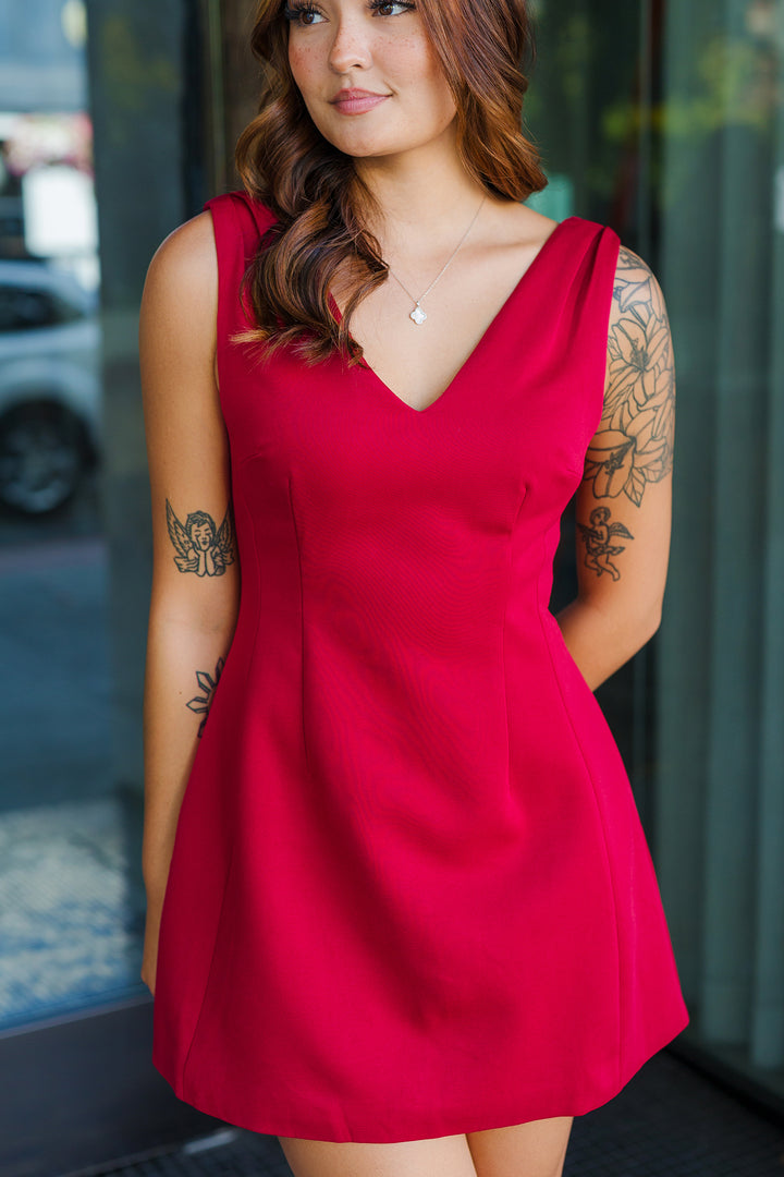 The Simply Stated Mini Dress