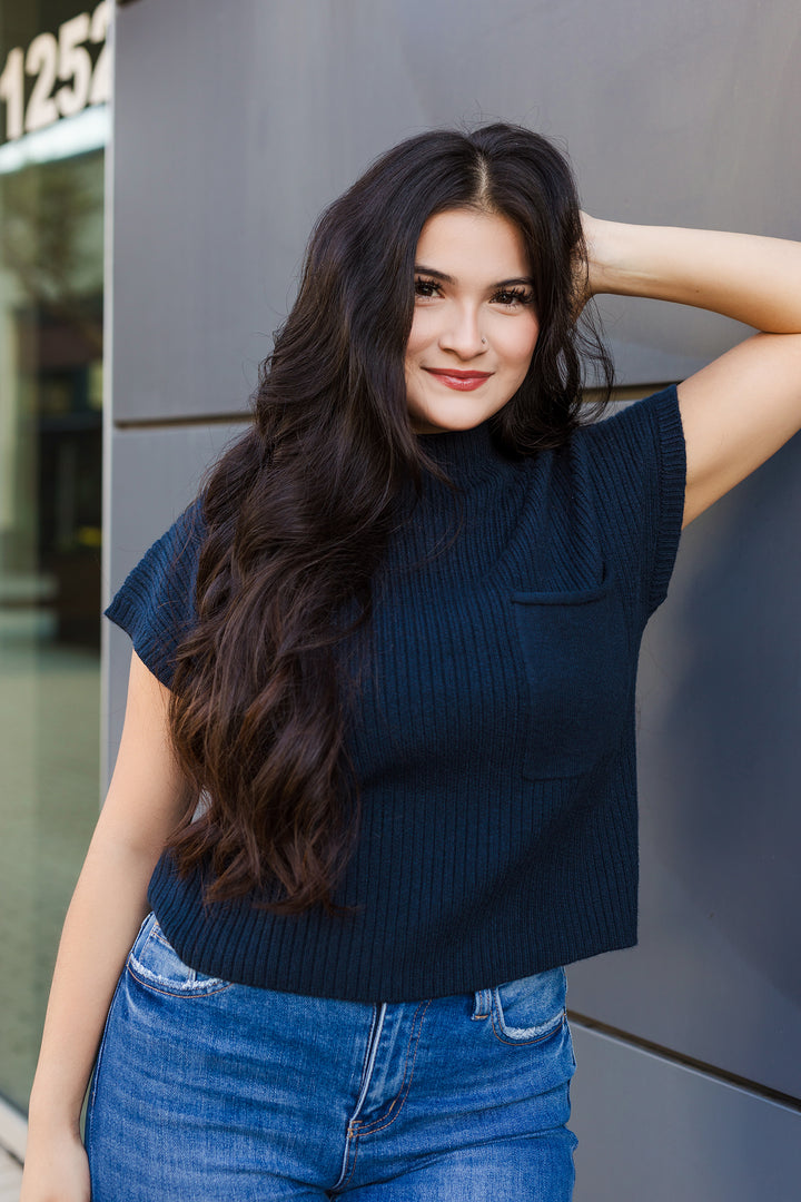 The Layer Player Short Sleeve Sweater