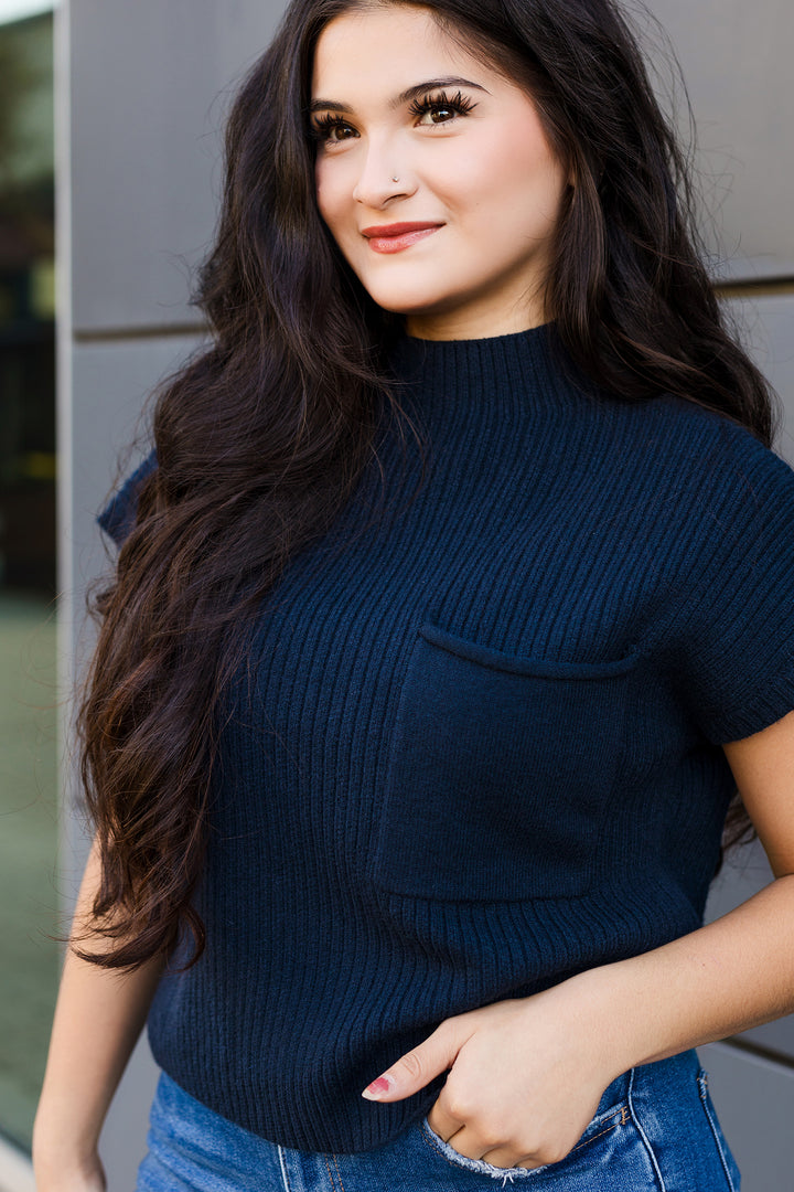 The Layer Player Short Sleeve Sweater